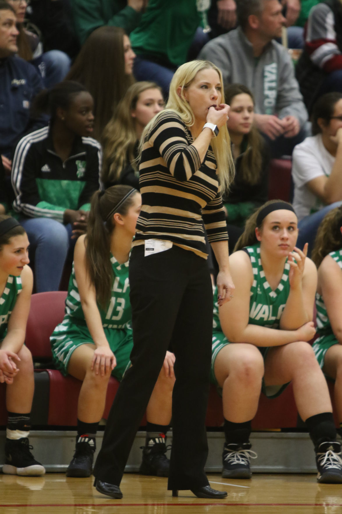 Gallery: Girls basketball sectional - Portage vs Valparaiso